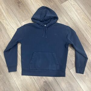 Hollister Blue Men's Hoodie size s